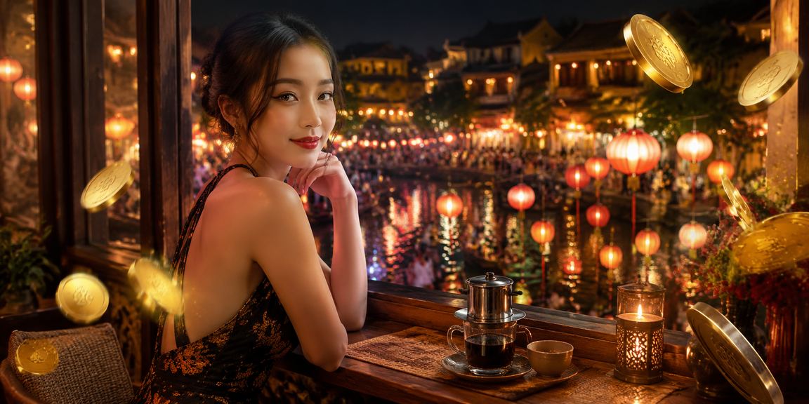 Không gian Huế minh họa việc xem giải thưởng và thông tin tài khoản bl55